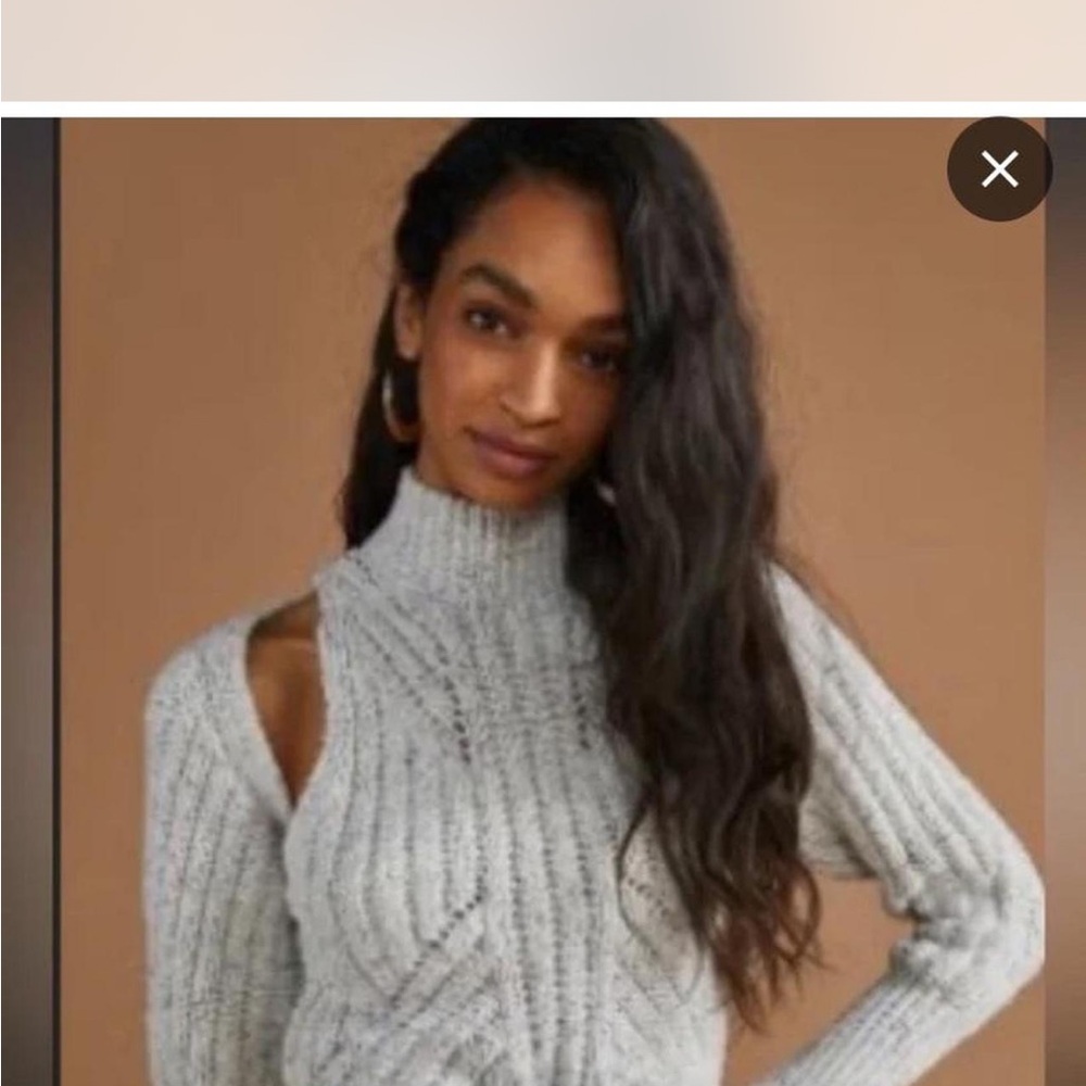 Anthropologie sleeveless Sweater and shrug